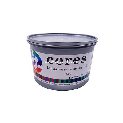 Red to Yellow UV invisible ink for offset printing machine