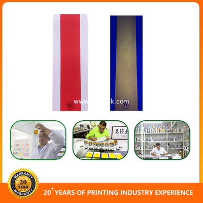 Red to Yellow UV invisible ink for offset printing machine