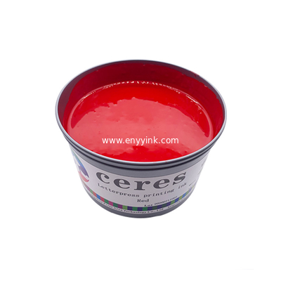 Red to Yellow UV invisible ink for offset printing machine