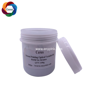Ceres Golden to Green Optical Variable Ink with Magnetic