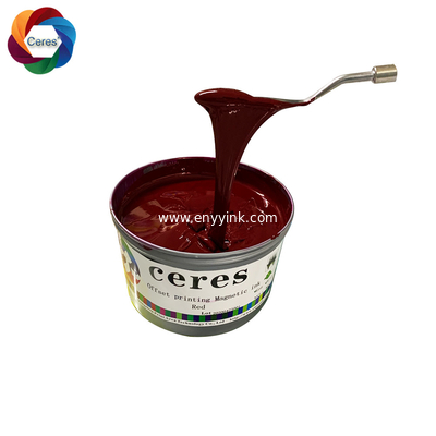 Offset Printing Magnetic Green,black ,brown ,red,Yellow Ink Supplier
