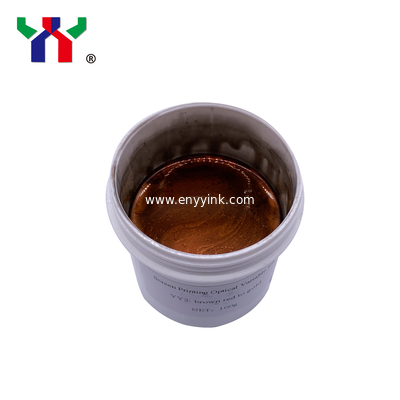 Very good quality bright color Solvent Based Screen Optical Variable Ink,100 g/bottle,YY2 Brown red to gold,100g/bottle