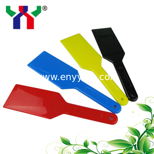 Spare parts 4 colors CMYK plastic ink knife for mixing ink