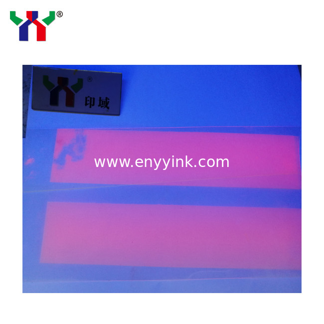 UV Invisible Fluorescent Ink Colorless to Red UV Dry
