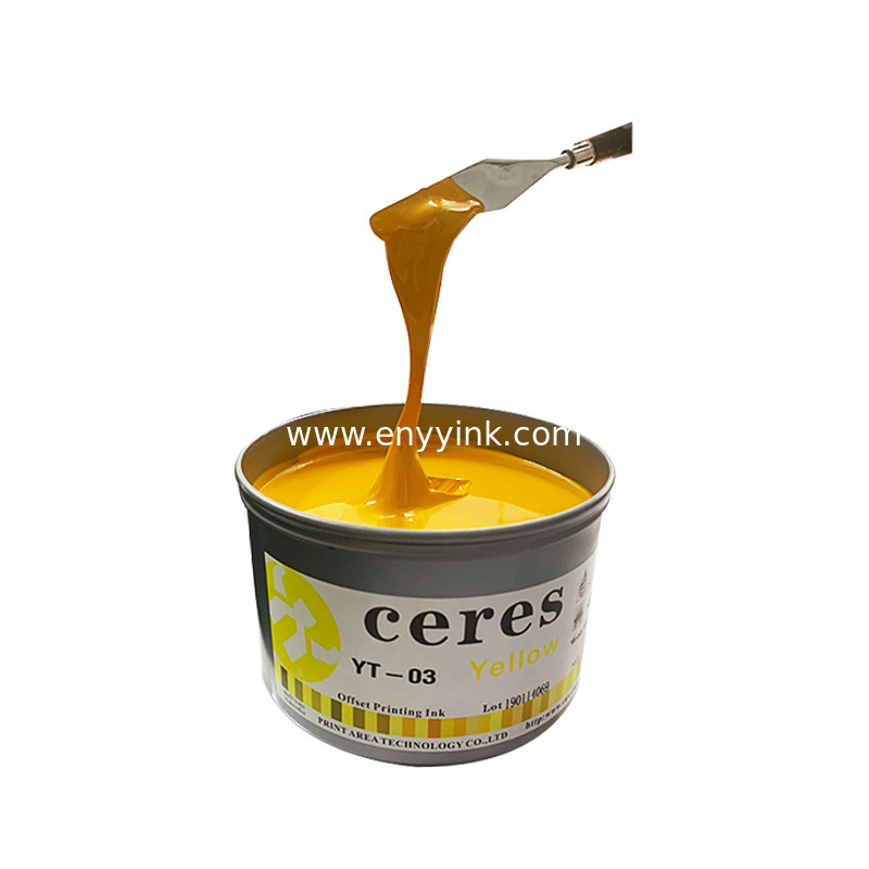 China Supplier Ceres YT-03 Offset Printing Ink For Paper,Catalogue,Calendar